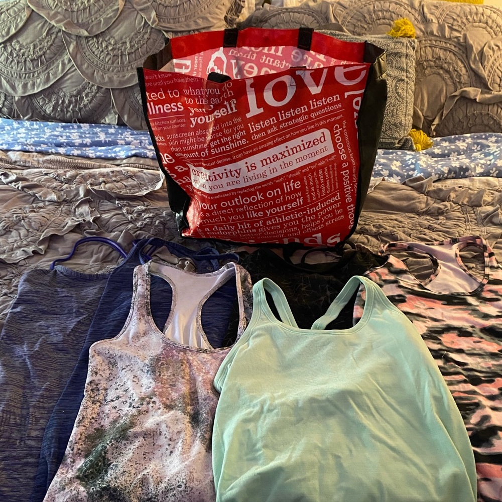 6 Lululemon tops! ✨